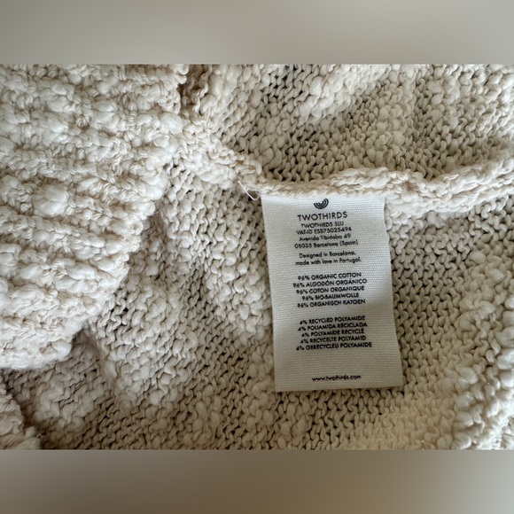 TWOTHIRDS Abang Cotton Sleeveless Knit Top - Ecru - Picture 7 of 16